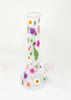 dried floral cute beaker bong