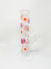 dried floral straight tube water pipe side view