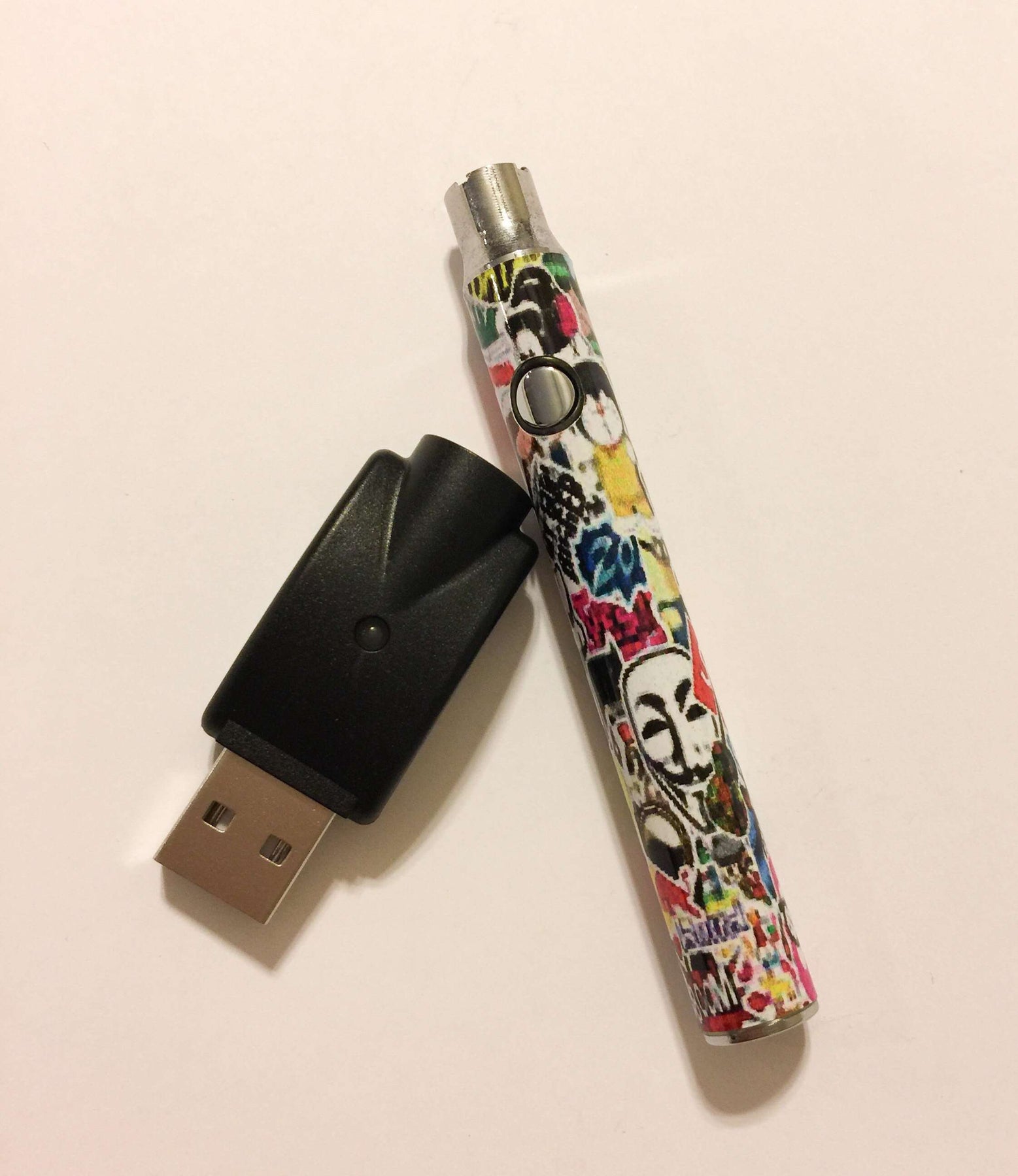 Thin Vape Pen | Sticker Bomb Vape | StayLit Design Thin Vape Pen | Sticker Bomb Vape | StayLit Design