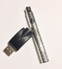 510 Threaded Battery Silver Carbon Fiber Vape Pen
