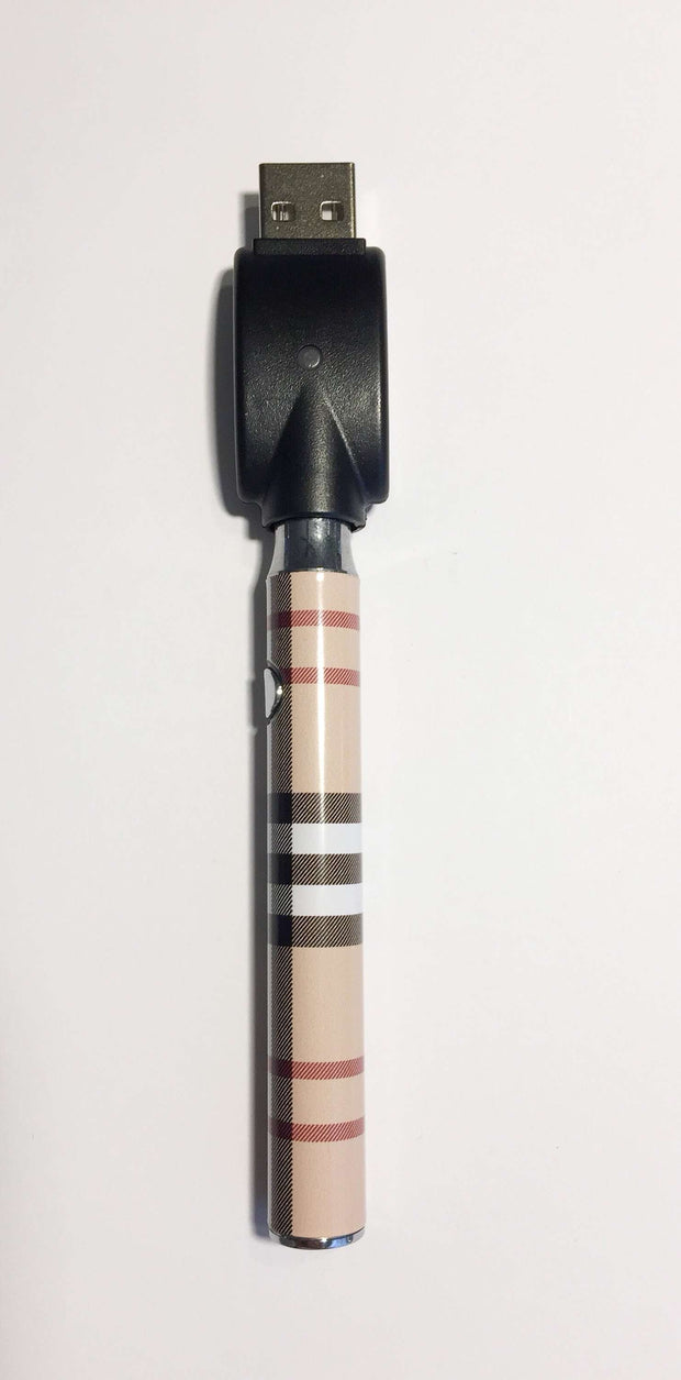 510 Threaded Battery Plaid Vape Pen