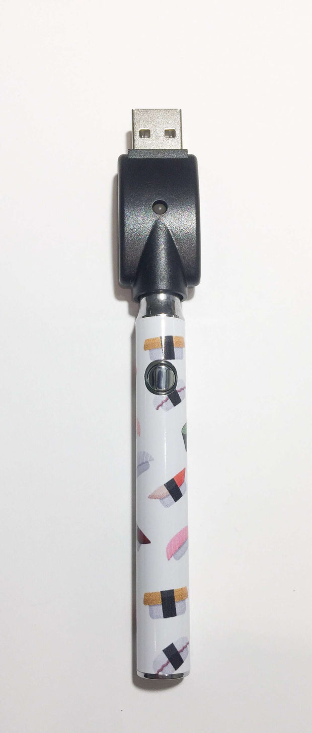 510 Threaded Battery Sushi All Over Print Vape Pen