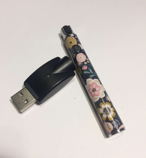 Custom Floral Vape Pen | 510 Floral Vape Pen | Buy From StayLit Design Custom Floral Vape Pen | 510 Floral Vape Pen | Buy From StayLit Design