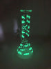 Glow In The Dark Bats Glass Water Pipe/Bong