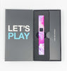 PlugPlay Pink Purple Marble Battery Starter Kit