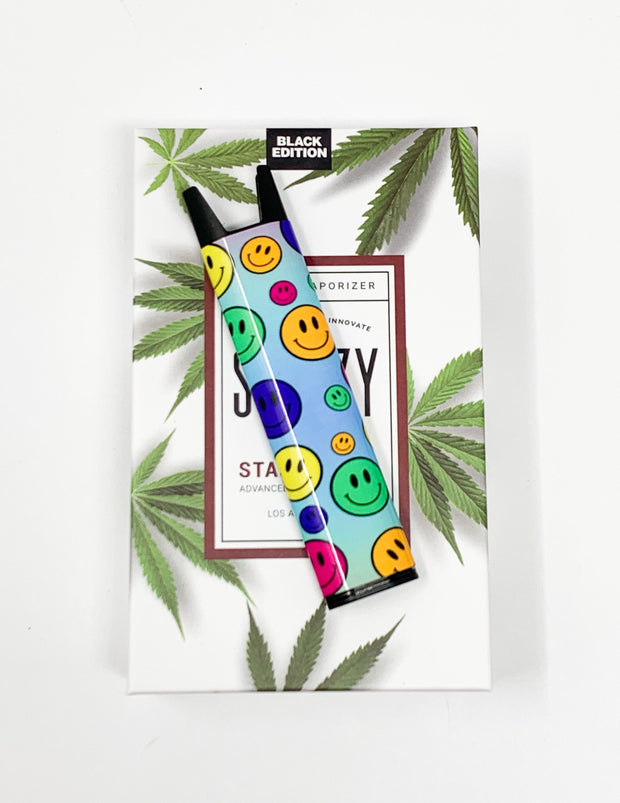 Stiiizy Pen Rainbow Smiley Faces Battery Vape Pen Starter Kit