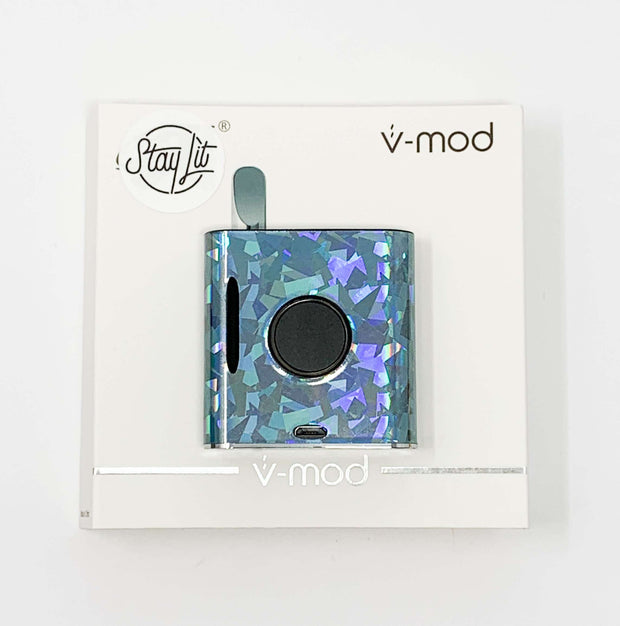 510 Threaded VMod Battery Ice Blue Holographic Blast Starter Kit