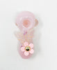 Pink Butterly Pink Daisy Glass Hand Pipe
