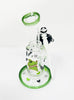 Oogie Boogie Bent Neck Glass Water Pipe/Rig