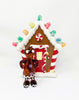 Angry Gingerbread Glass Hand Pipe