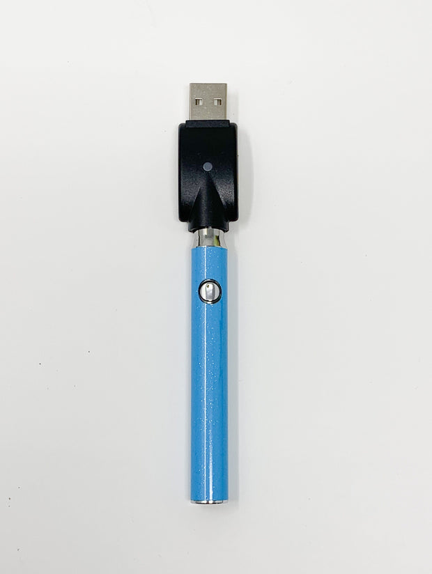 510 Threaded Battery Light Blue Glitter Starter Kit