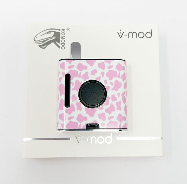 510 Threaded VMod Battery Pink Cow Print Starter Kit