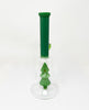 Christmas Tree Perc Glass Water Hand Pipe/Dab Rig