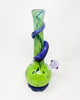 Noble Glass Green Violet Dichroic Heady Glass Water Pipe/Bong