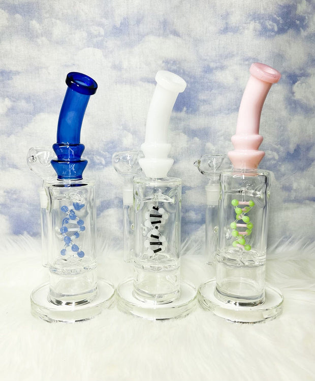 DNA Spinning Perc Glass Water Pipe/Dab Rig
