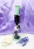 Lotus Milky Jade 14in Detachable Freezable Glass Water Pipe/Bong