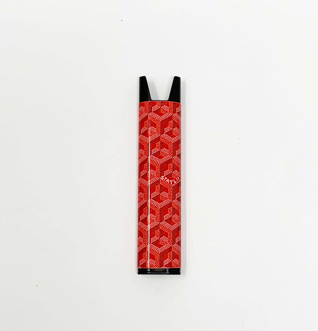 Stiiizy Pen Red Geometric Battery Starter Kit