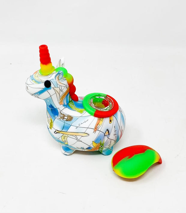 Magical Unicorn Silicone Water Pipe