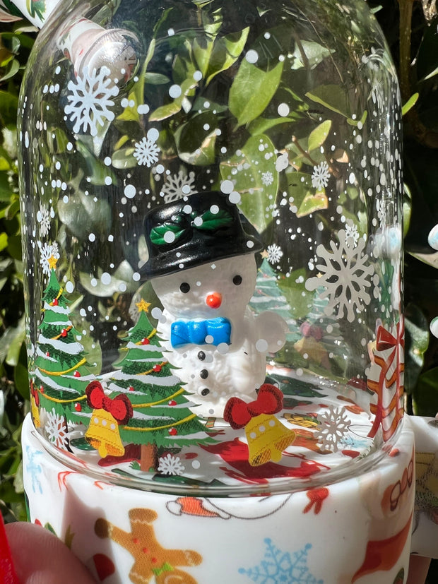 Christmas Santa Snowman Silicone Water Pipe/Dab Rig