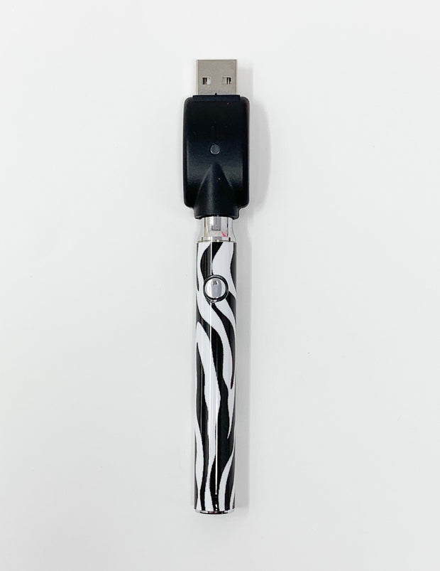 510 Threaded Battery Zebra Print Vape Pen Starter Kit