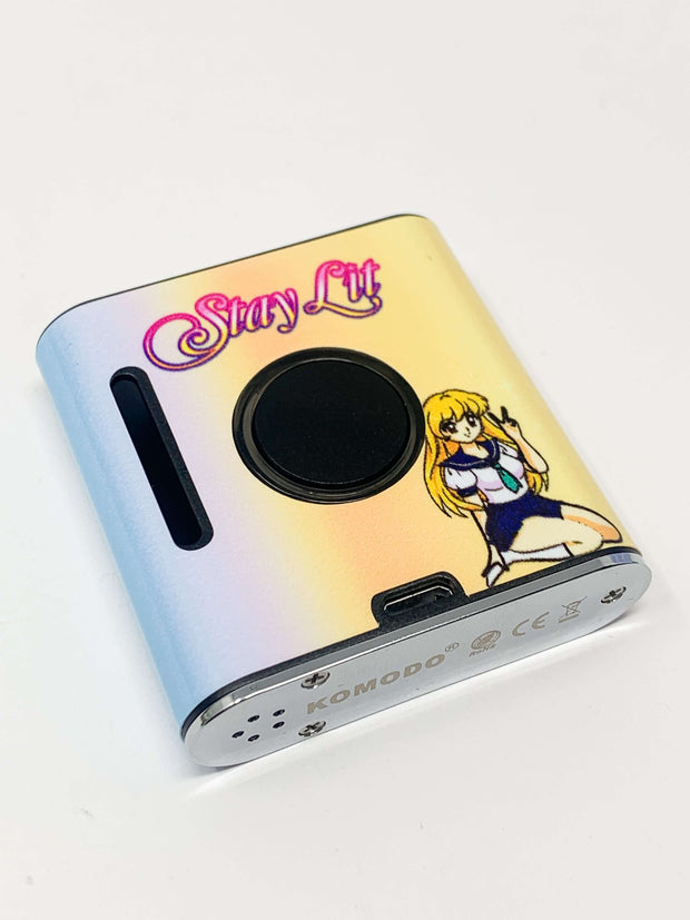 510 Threaded VMod Battery StayLit Rainbow Anime Girl Starter Kit