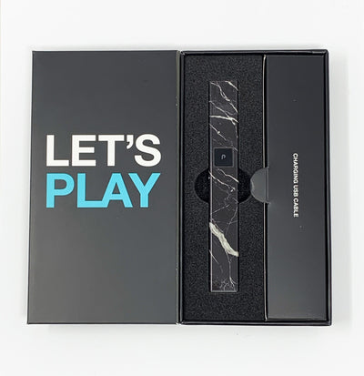PlugPlay Black Marble Battery Starter Kit