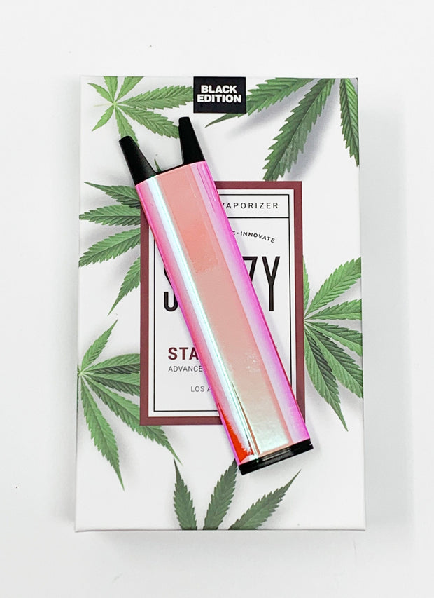 Stiiizy Pen Pink Orange Holograhic Battery Starter Kit