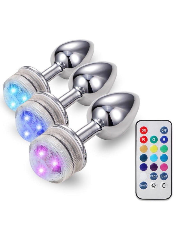 LED Color Changing Anal Plug