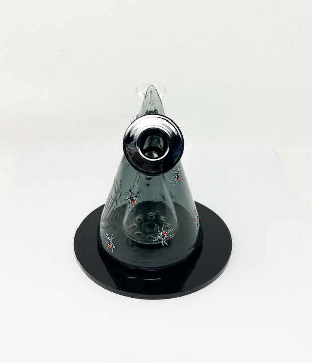 Spider Witch Hat Glass Water Pipe/Rig