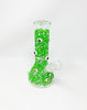 Green 8in Eyeballs Water Pipe/Bong