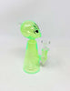 6.5in Neon UV Alien Glass Hand Pipe/Bong/Dab Rig