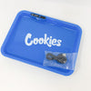 Glow Tray x Cookies Blue LED Rolling Tray