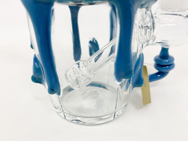 Empire Glassworks Cookie Monster Sundae Water Hand Pipe/Dab Rig