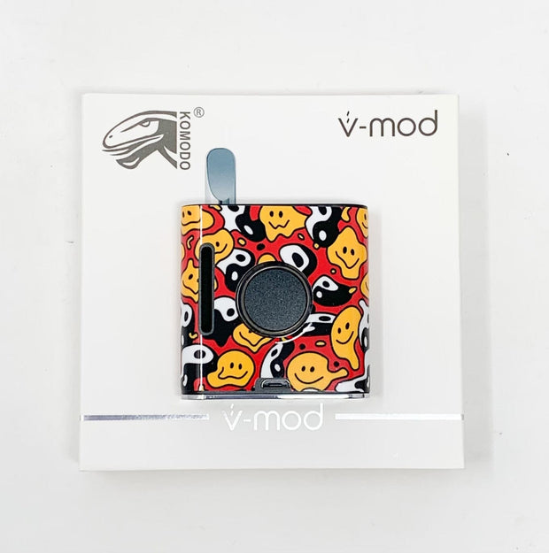 510 Threaded VMod Battery Melting Smiley Face Ying Yang Starter Kit