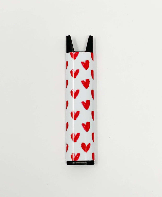 Stiiizy Pen Red Hearts Love Battery Vape Pen Starter Kit