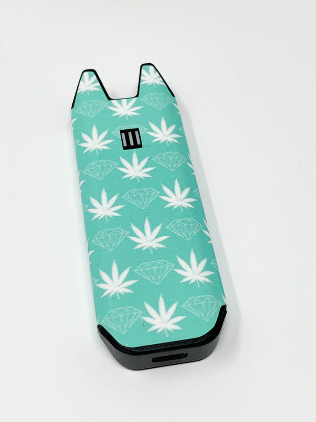 Stiiizy Tiffany Blue Diamonds Weed Leaves Pro XL Battery Starter Kit Stiiizy Tiffany Blue Diamonds Weed Leaves Pro XL Battery Starter Kit