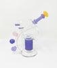 Pastel Planet Recycler Glass Water Pipe/Rig