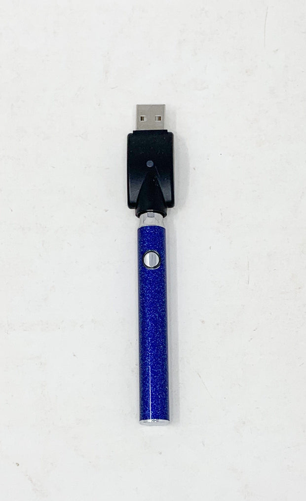 510 Threaded Battery Midnight Blue Glitter Vape Pen