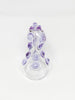 Purple Knuckles Glass Hand Pipe/Hammer Bubbler