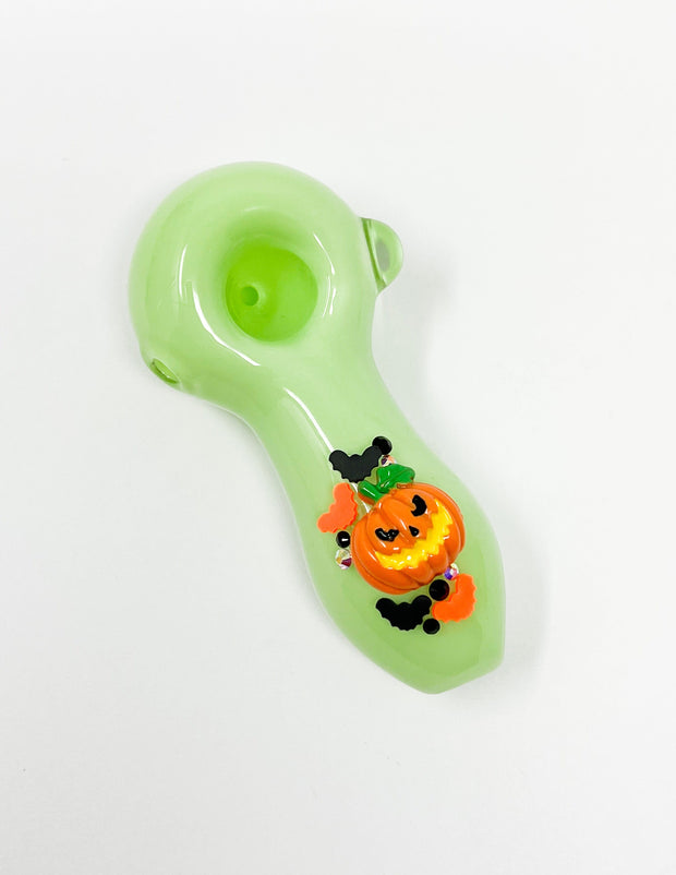 Halloween Horror Glass Hand Pipe