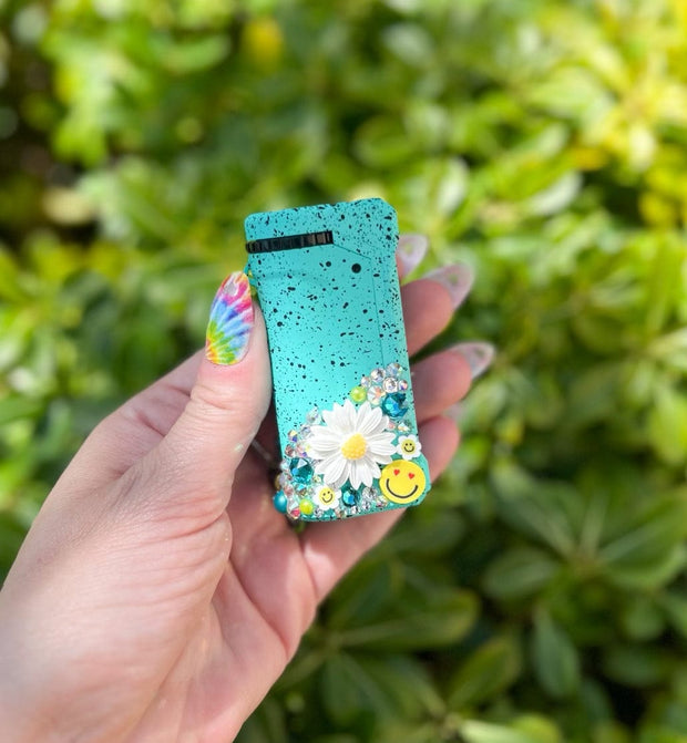 Wulf Smiley Daisy Crystal Yocan Uni Pro 510 Threaded Battery Starter Kit