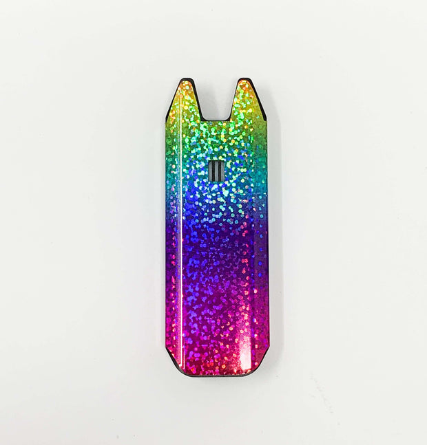 Biiig Stiiizy Rainbow Holographic Glitter Vape Pen Starter Kit
