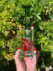 Green Mushrooms Fairy Swarovski Crystal Water Pipe/Dab Rig