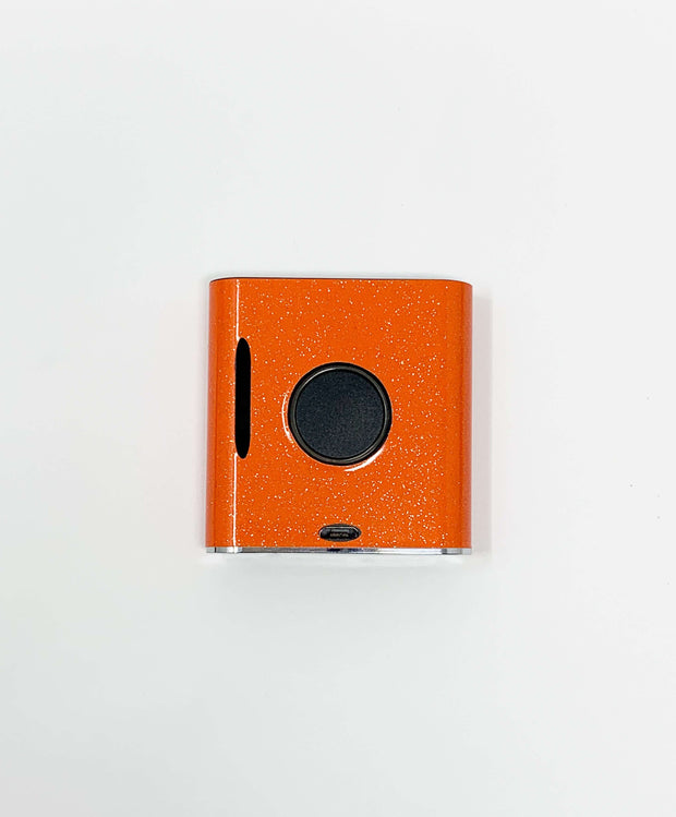 510 Threaded VMod Battery Orange Glitter Starter Kit