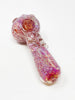Red Coral Knuckle Glass Hand Pipe
