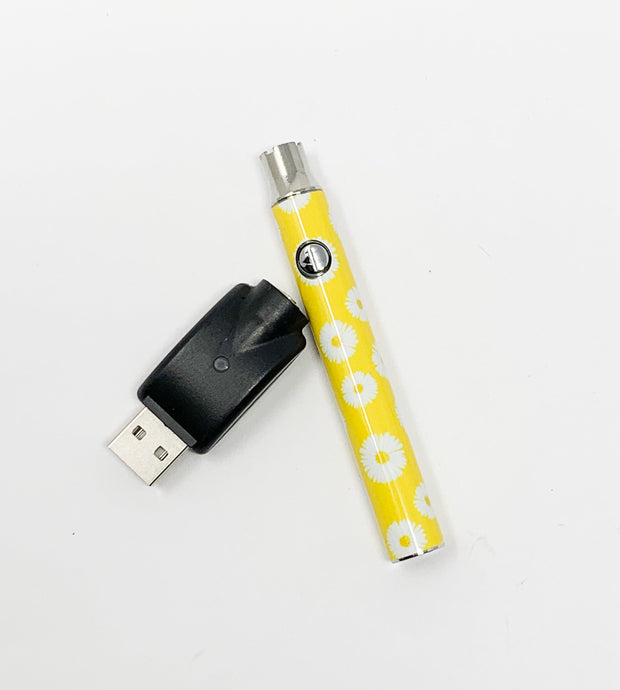 510 Threaded Battery Yellow Daisies Starter Kit