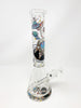 Wormhole Astronaut Space Beaker Glass Water Pipe 16in Bong