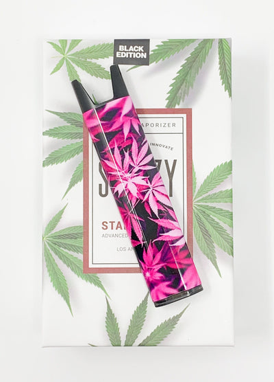 Stiiizy Pink Weed Leaves Pro Battery Starter Kit