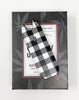 Biiig Stiiizy Buffalo Plaid White Black Vape Pen Starter Kit