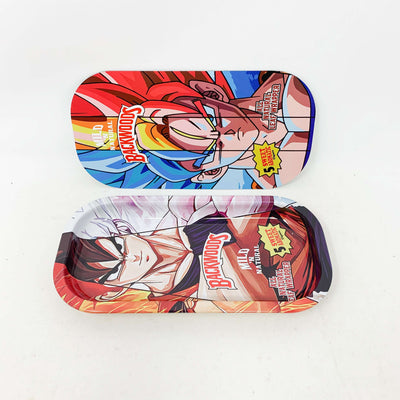 Backwoods Super Saiyan Goten Goku Magnetic Rolling Tray with Lid